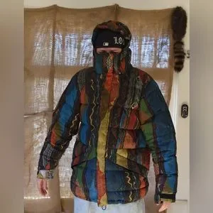 BURTON COOGI ダウンジャケット Burton Snowboards x Coogi Down Filled Puffer Jacket – Mat's